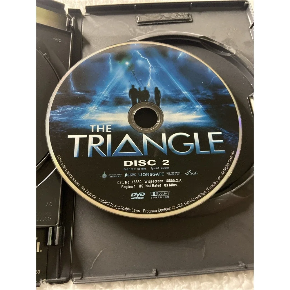 The Triangle Dvd 2-Disc Set Lenticular 2006 Sci‎ Fi Catherine Bell Lou Diamond - Picture 12 of 14